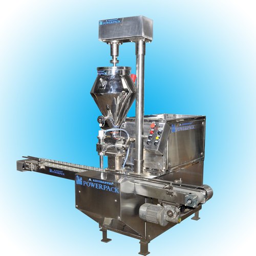 Viscous Cream Filling Machine With Jacketed Hopper and Stirrer